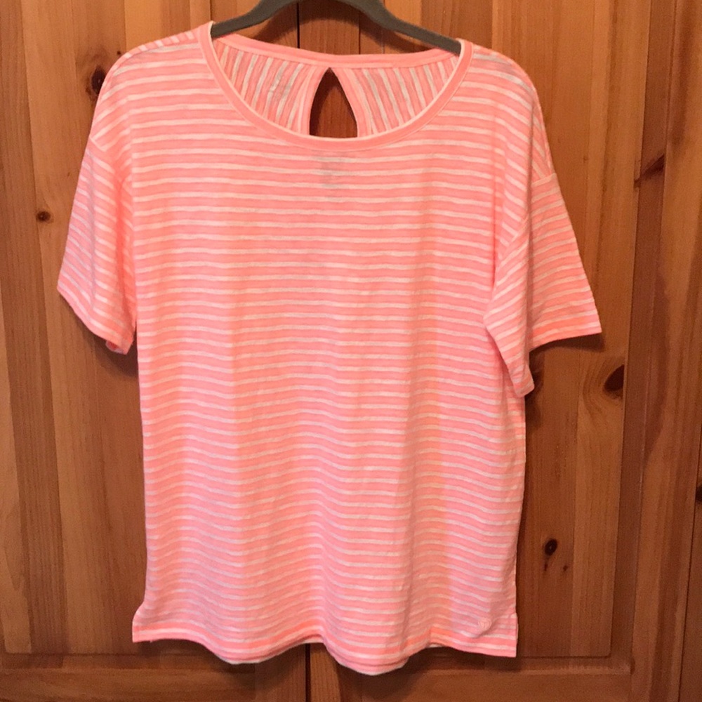 Talbots Striped Short-sleeve Top